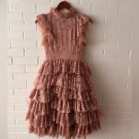 Joyfolie Teens Dress color MAUVE - Picture 1 of 7
